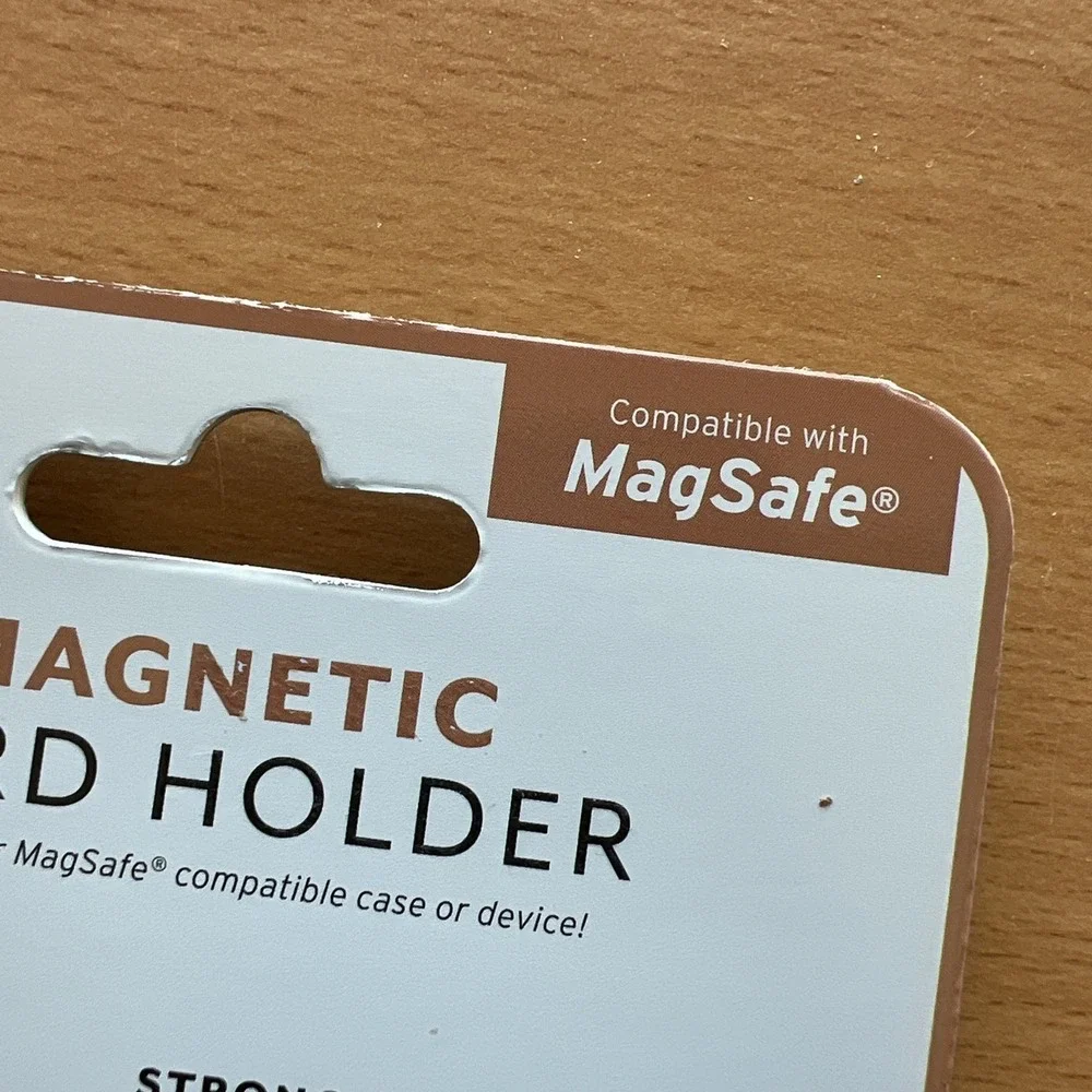 Magnetic‎ Credit Card Holder NEW Phone MagSafe Compatible Glitter Card Holder